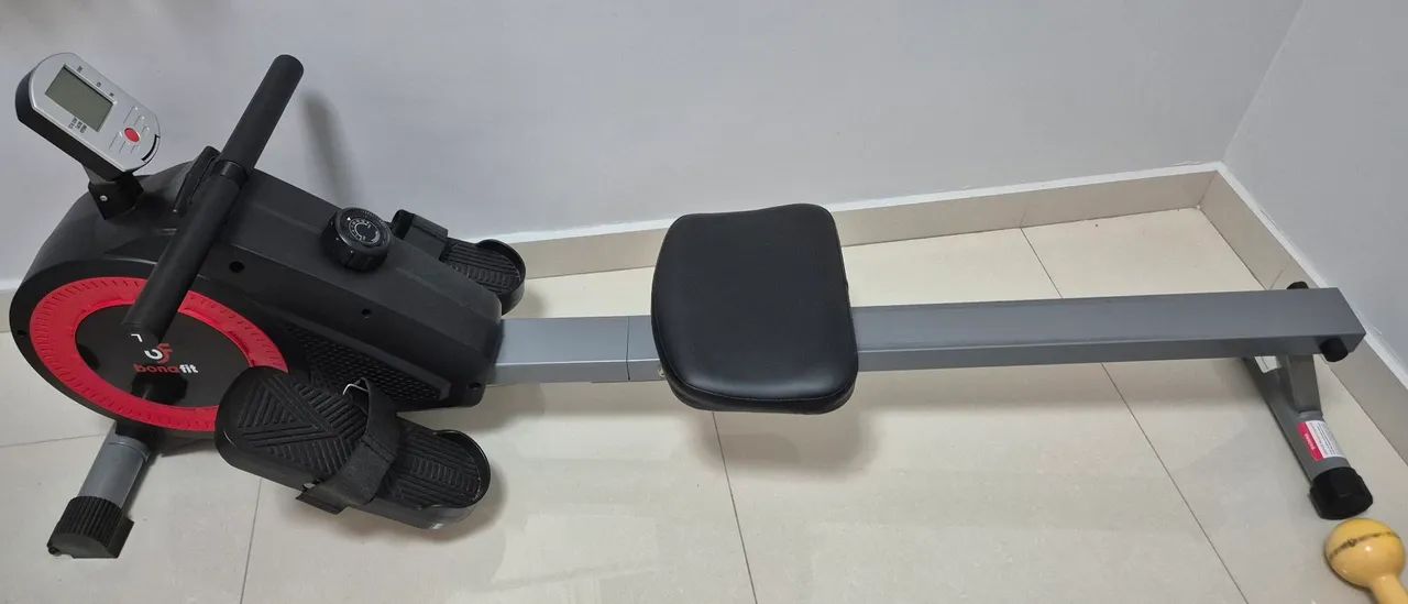 raparelho remada simulador de remo bonafit preto - Foto 2