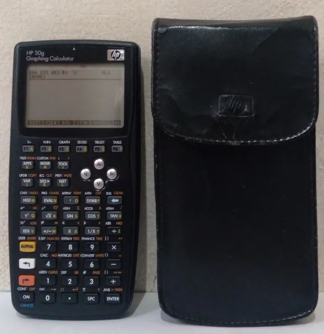 Calculadora, HP 50 g, em bom estado...ideal para universitários.