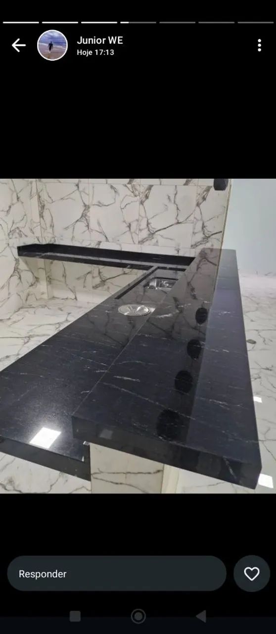 Pias bancadas de mármores e granitos  - Foto 2