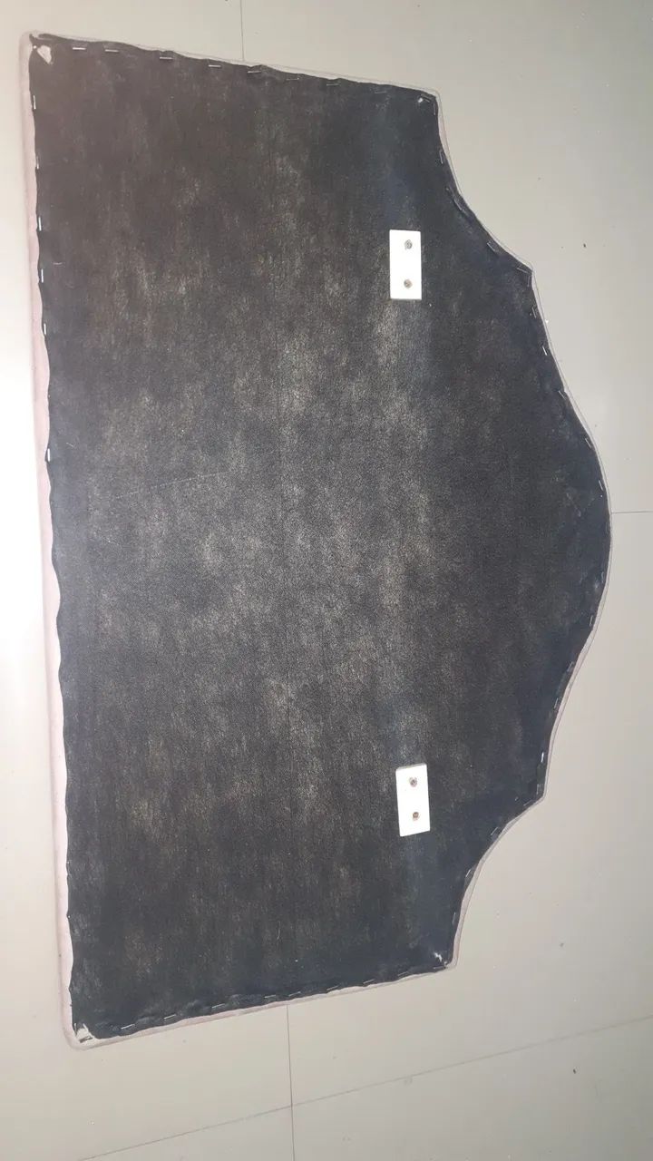 Cabeceira de cama estofada rosa com detalhes SOLTEIRO  - Foto 2