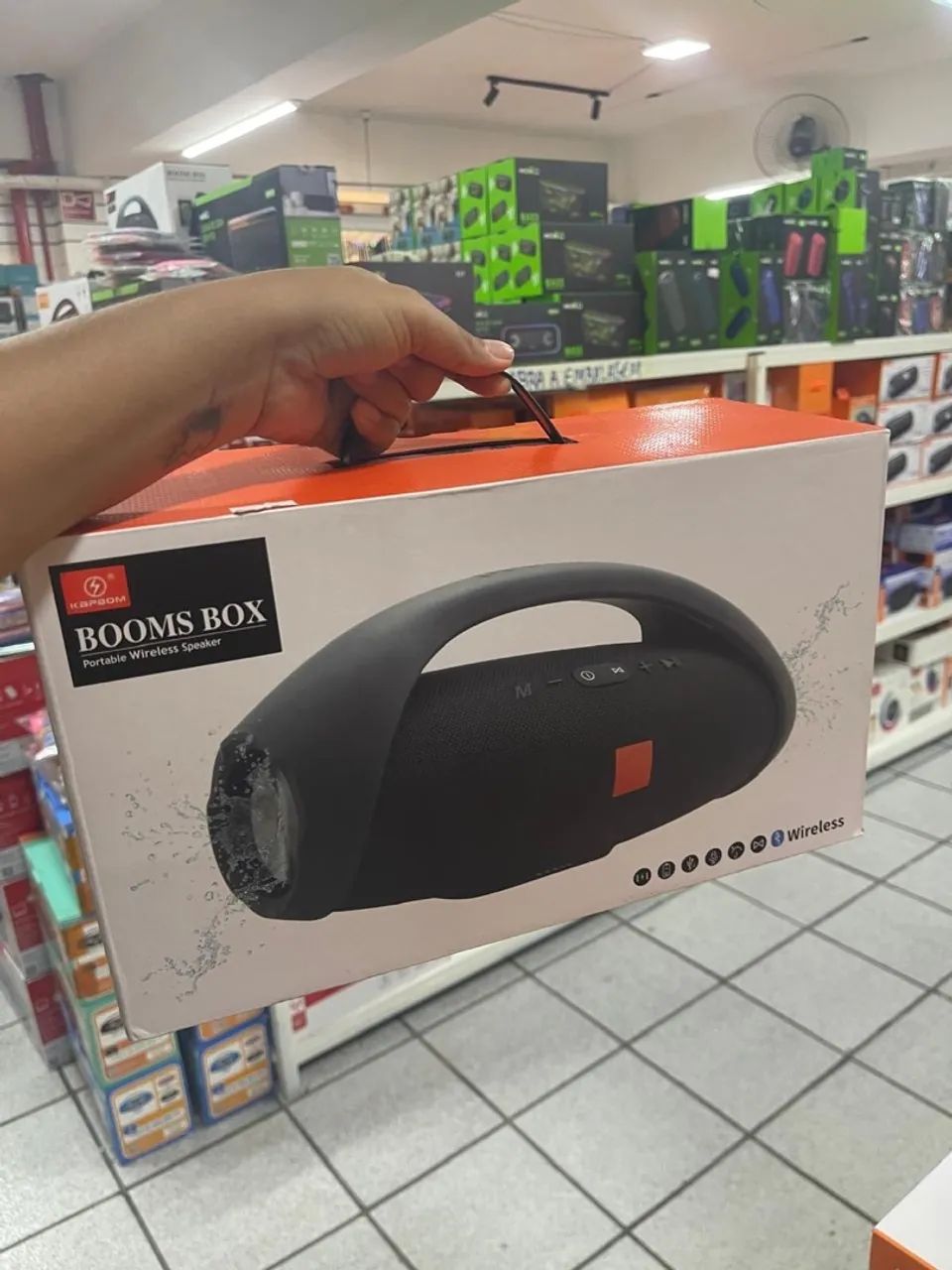 Caixa de Som Boombox - Foto 4