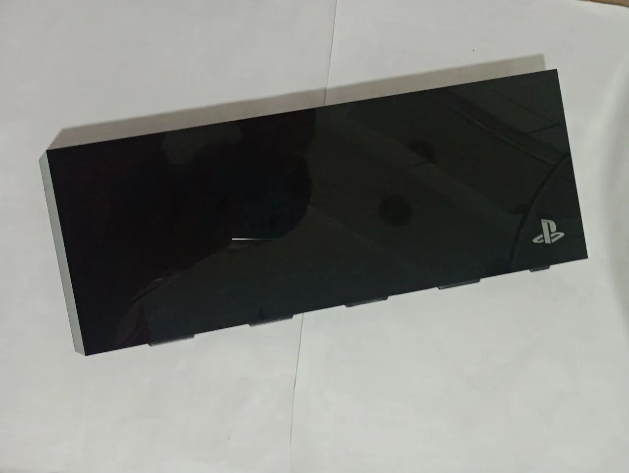 Face Plate Playstation 4 Original Black Piano Novo
