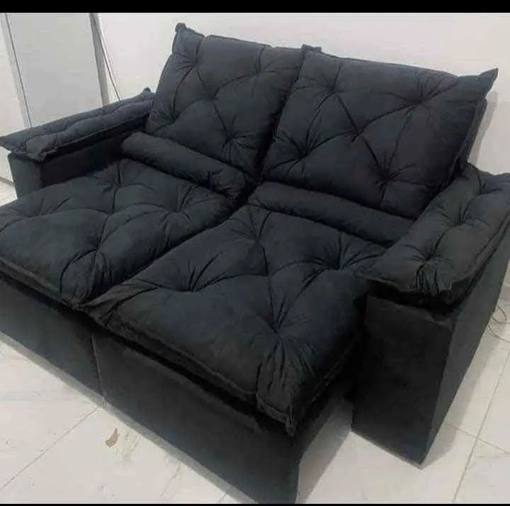 Sofá Retrátil e Reclinável Tunísia 2 metros  - Foto 2