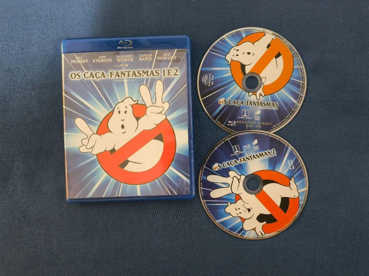 Blu-ray - Os Caça-Fantasmas 1 e 2