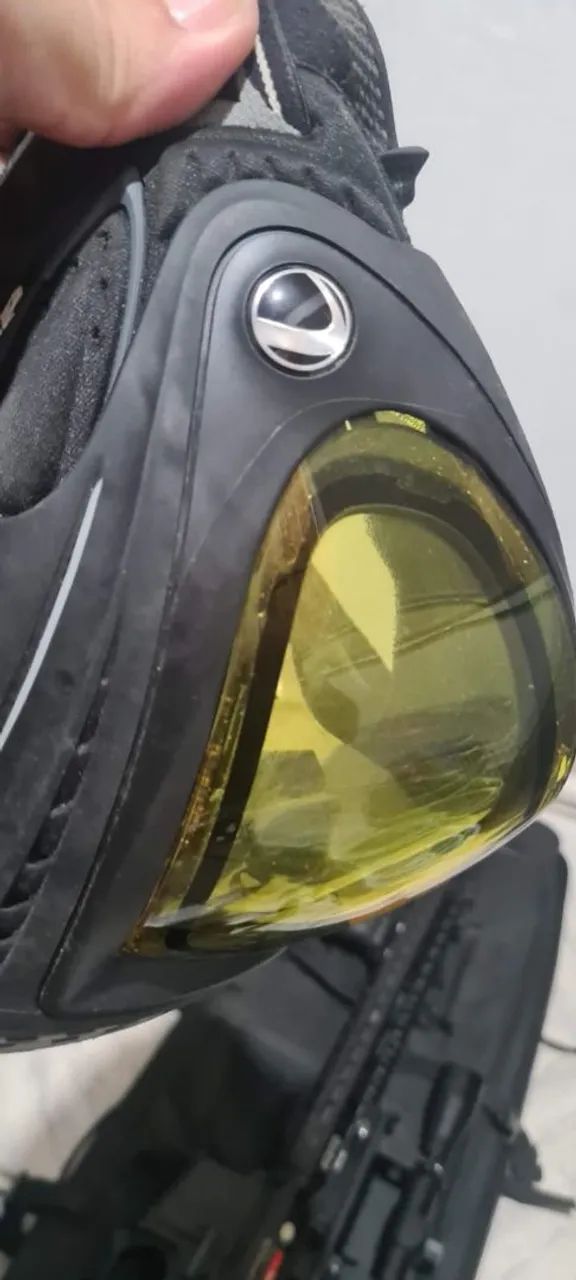 Máscara Paintball Dye I4 com Lente Amarela - Foto 5