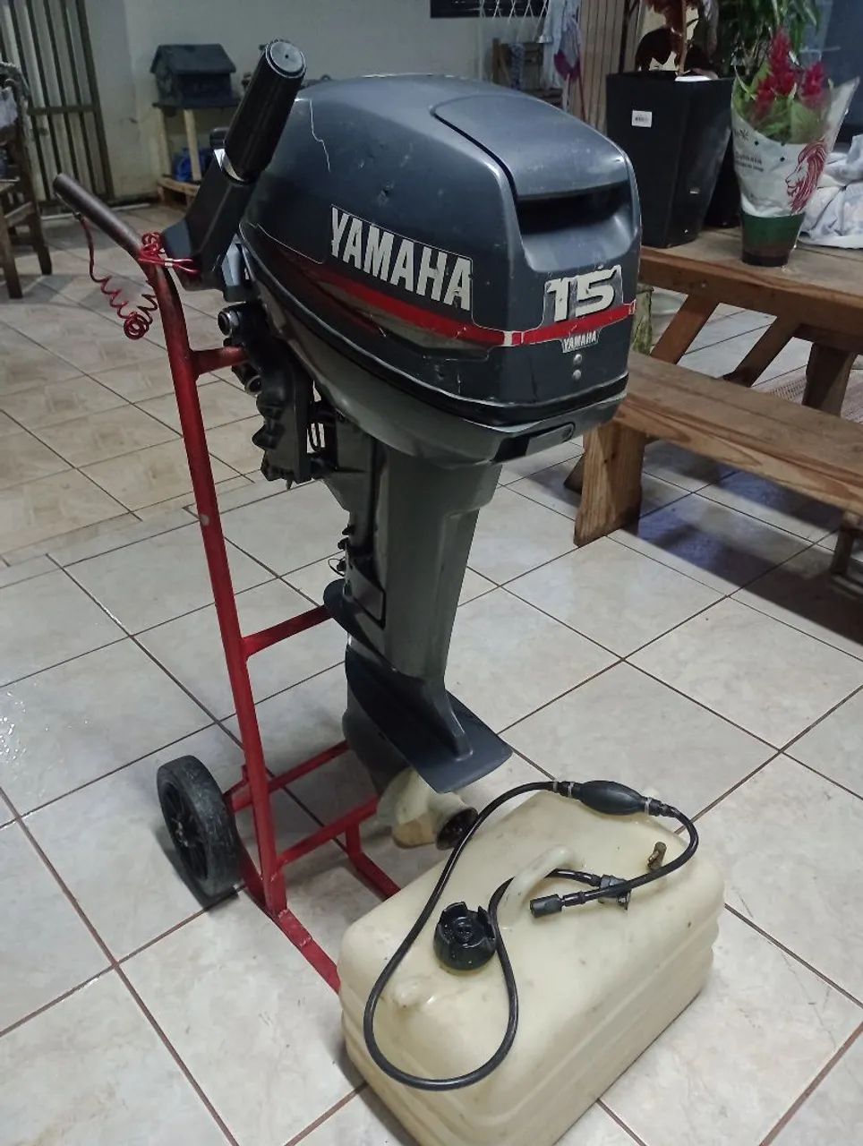Yamaha 15 hp  - Foto 3