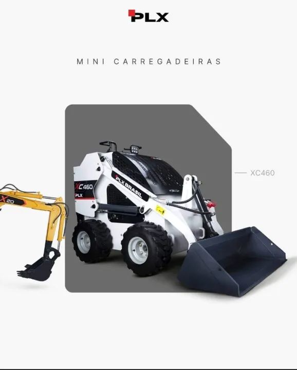 vende-se ou troca-se Mini Carregadeira de 1000kilos - Foto 2