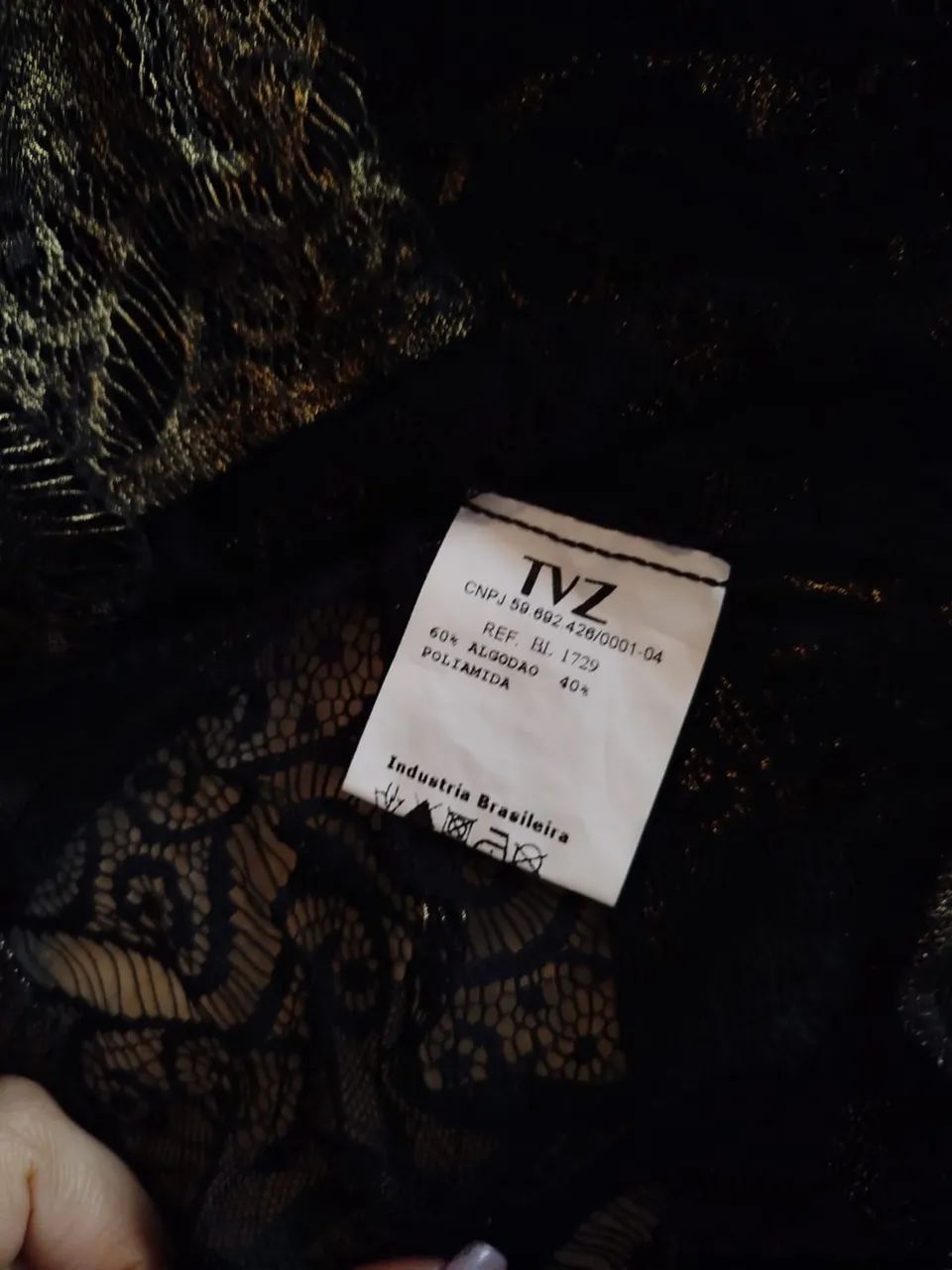 Camisa de renda TVZ - Foto 4