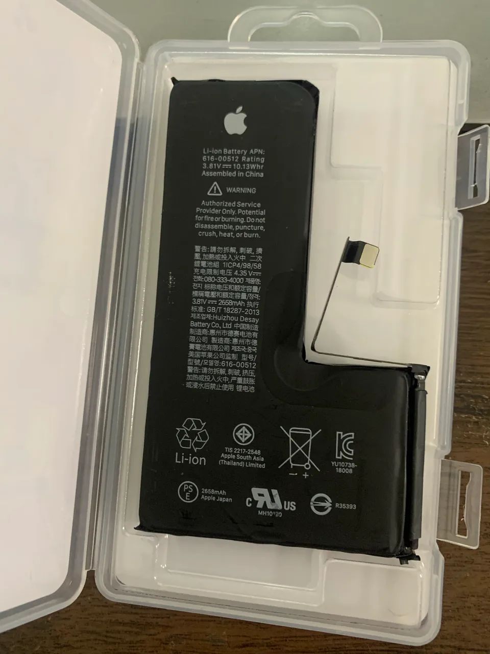 Bateria IPhone XS seminova - barato
