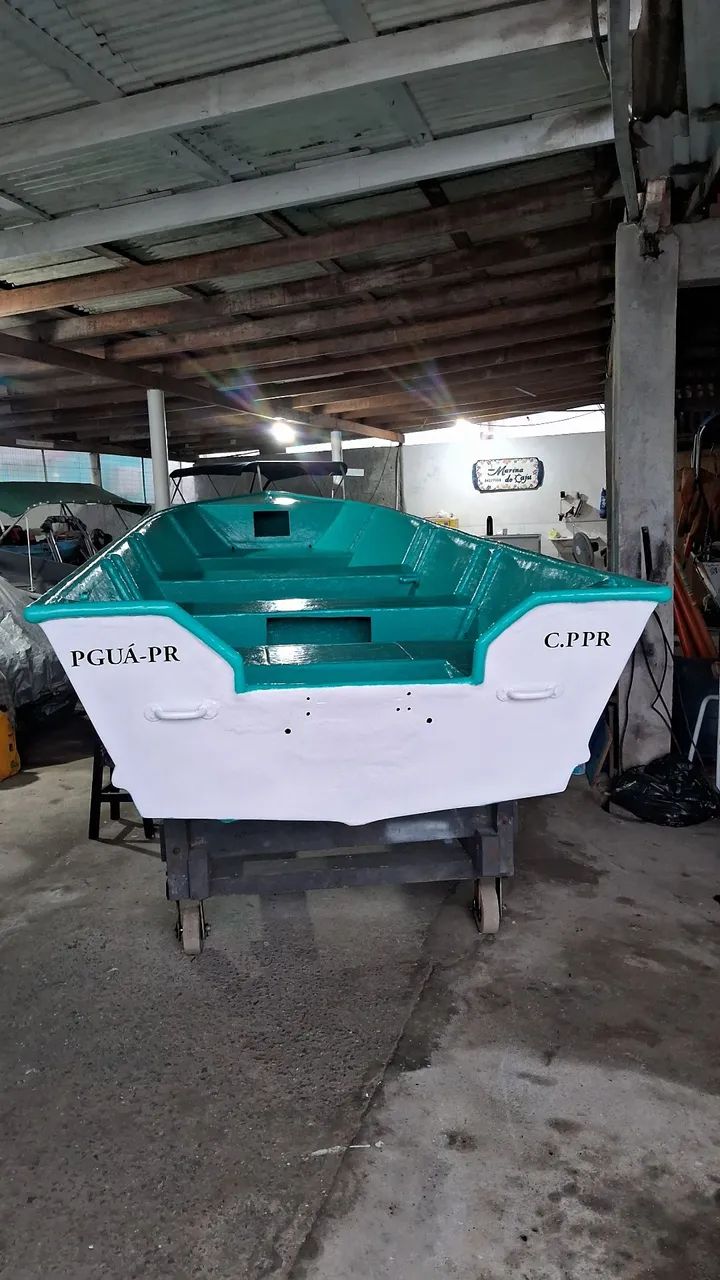 Voadeira fibra borda alta 40hp yamaha  - Foto 7