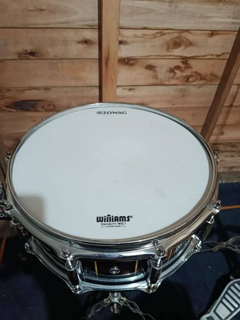 Caixa de bateria Zowag Z5 Birch na cor Black List Red