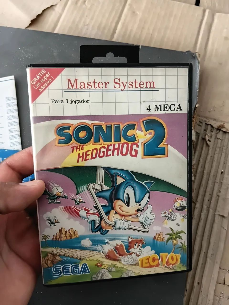 Master System Sonic 2 completo.  - Foto 3