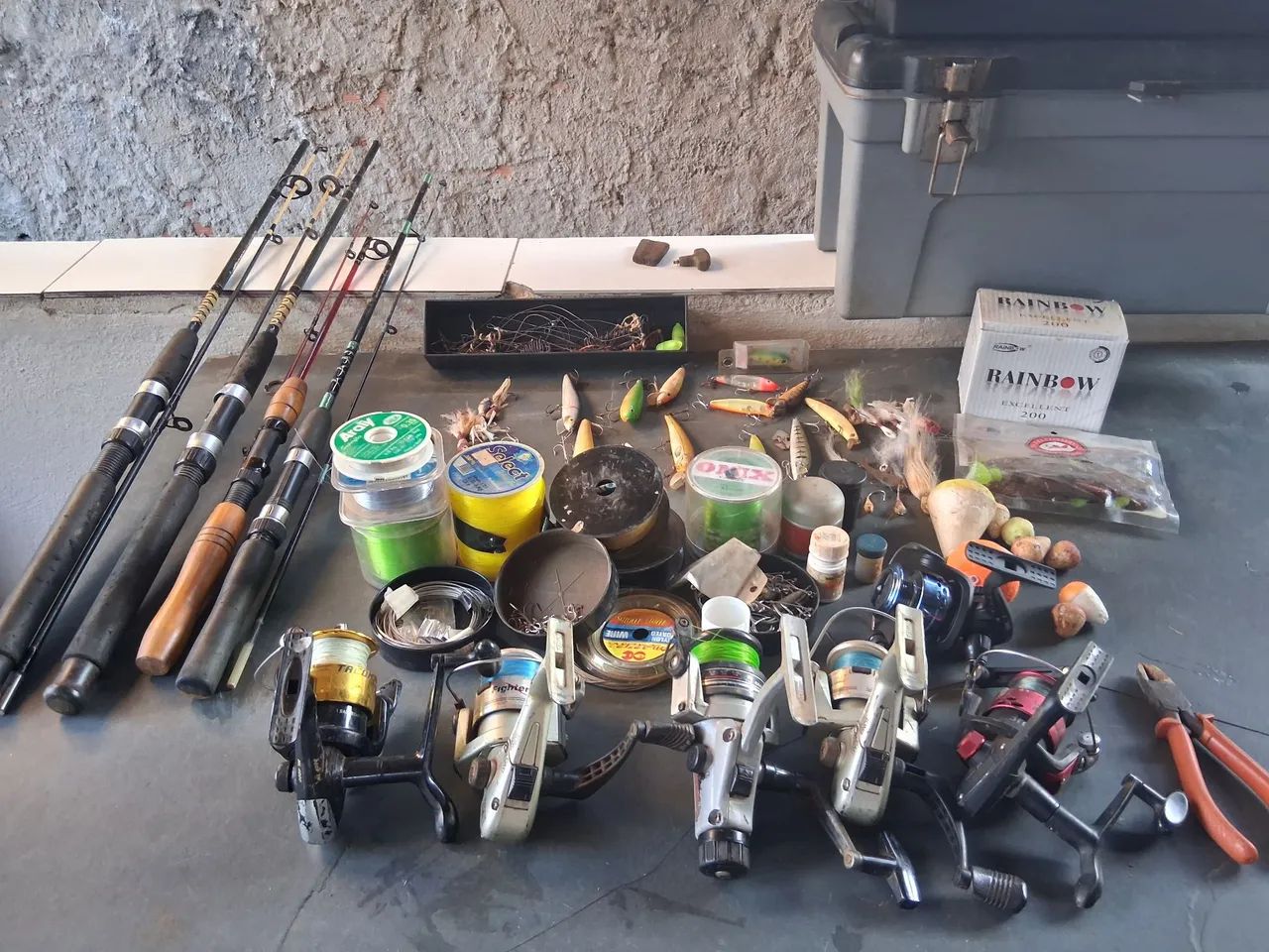 Tralha de pesca 