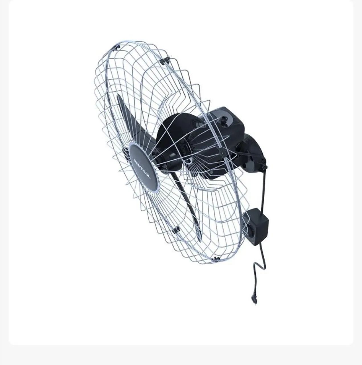 Ventilador parede 60cm 3 pás Ventisol motor 200w