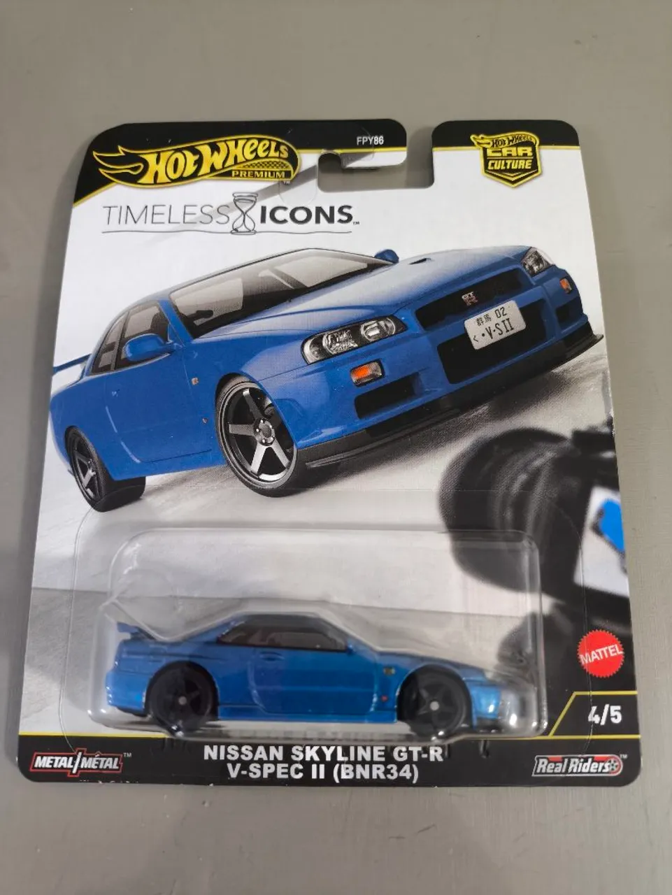 Hot Wheels 2023 RLC Edição Exclusiva Rosa Nissan Skyline GT-R R34