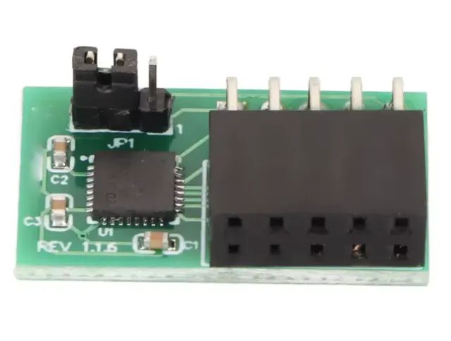 Módulo tpm 2.0 interface spi vertical - 9670 chipset módulo spi de 10 pinos + Adaptador