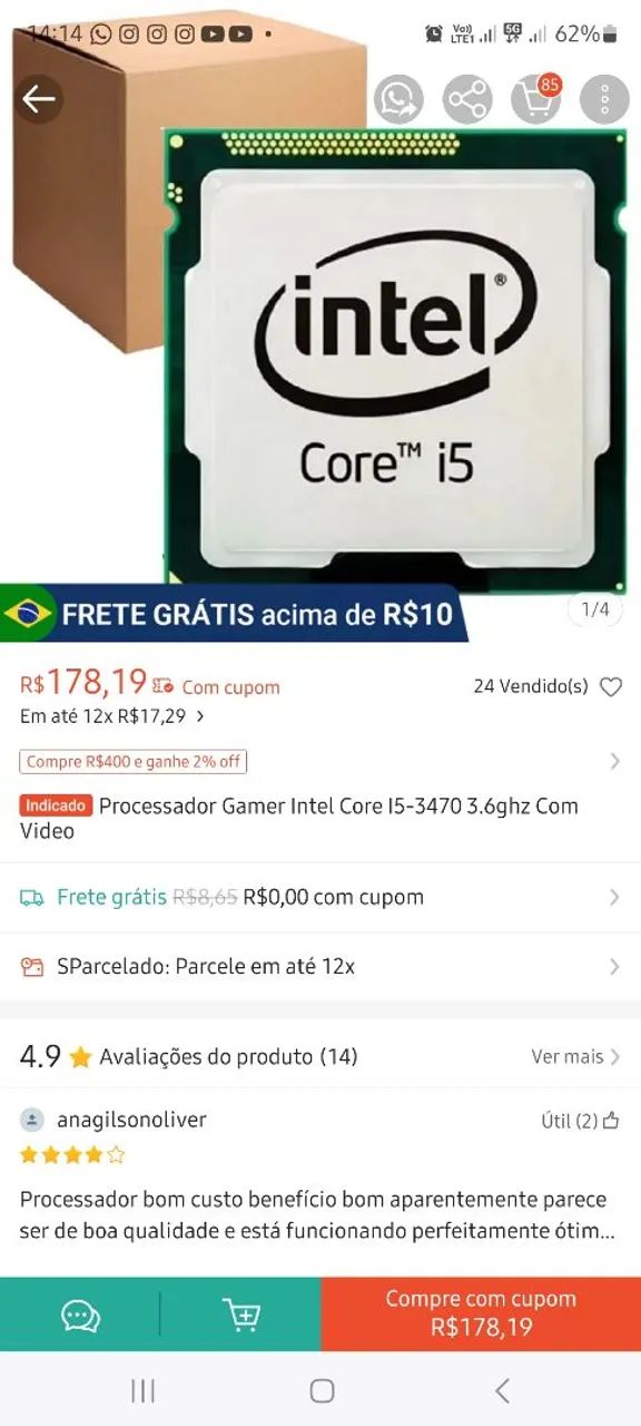 Processador I5 3470 - Foto 6