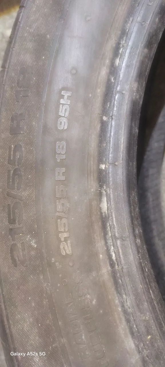 Pneu CONTINENTAL 215/55/18 - Foto 2