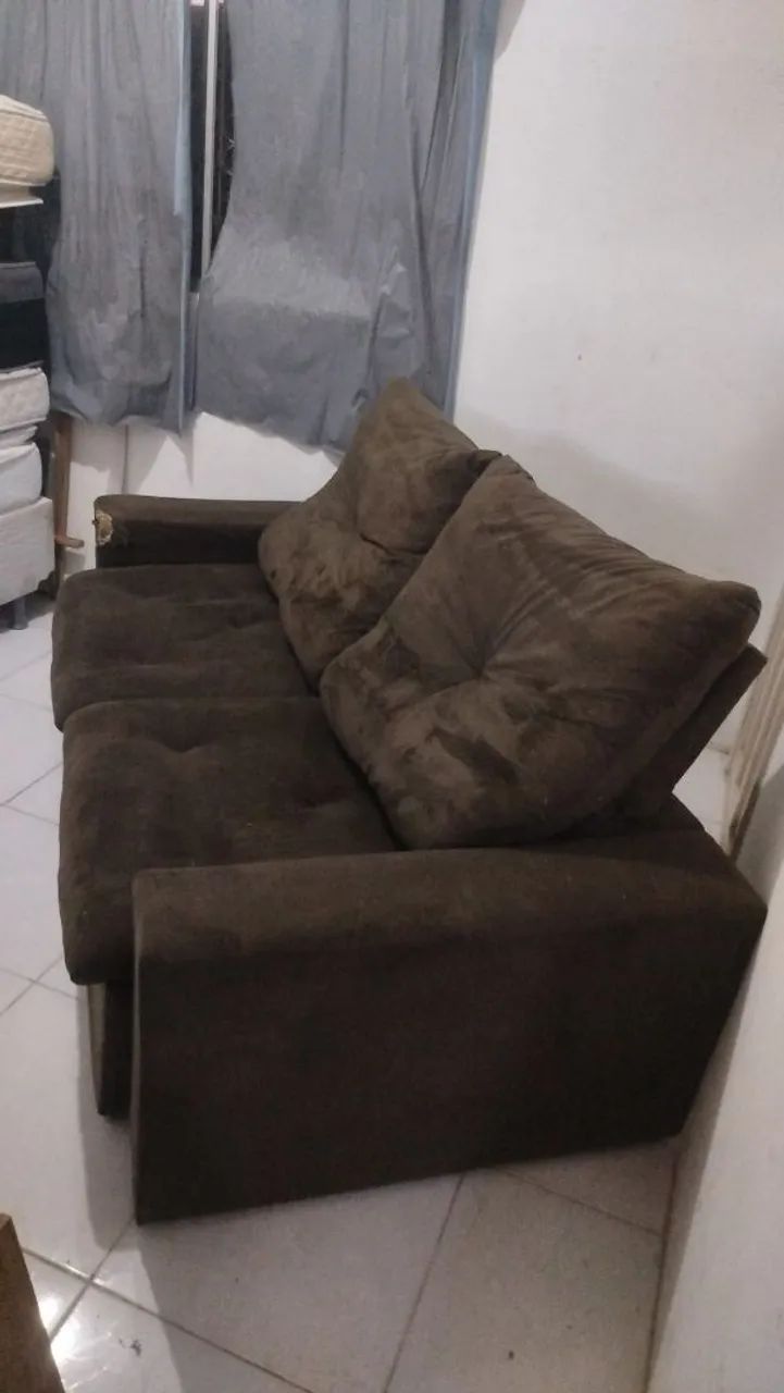Sofá retrátil, entrega grátis 