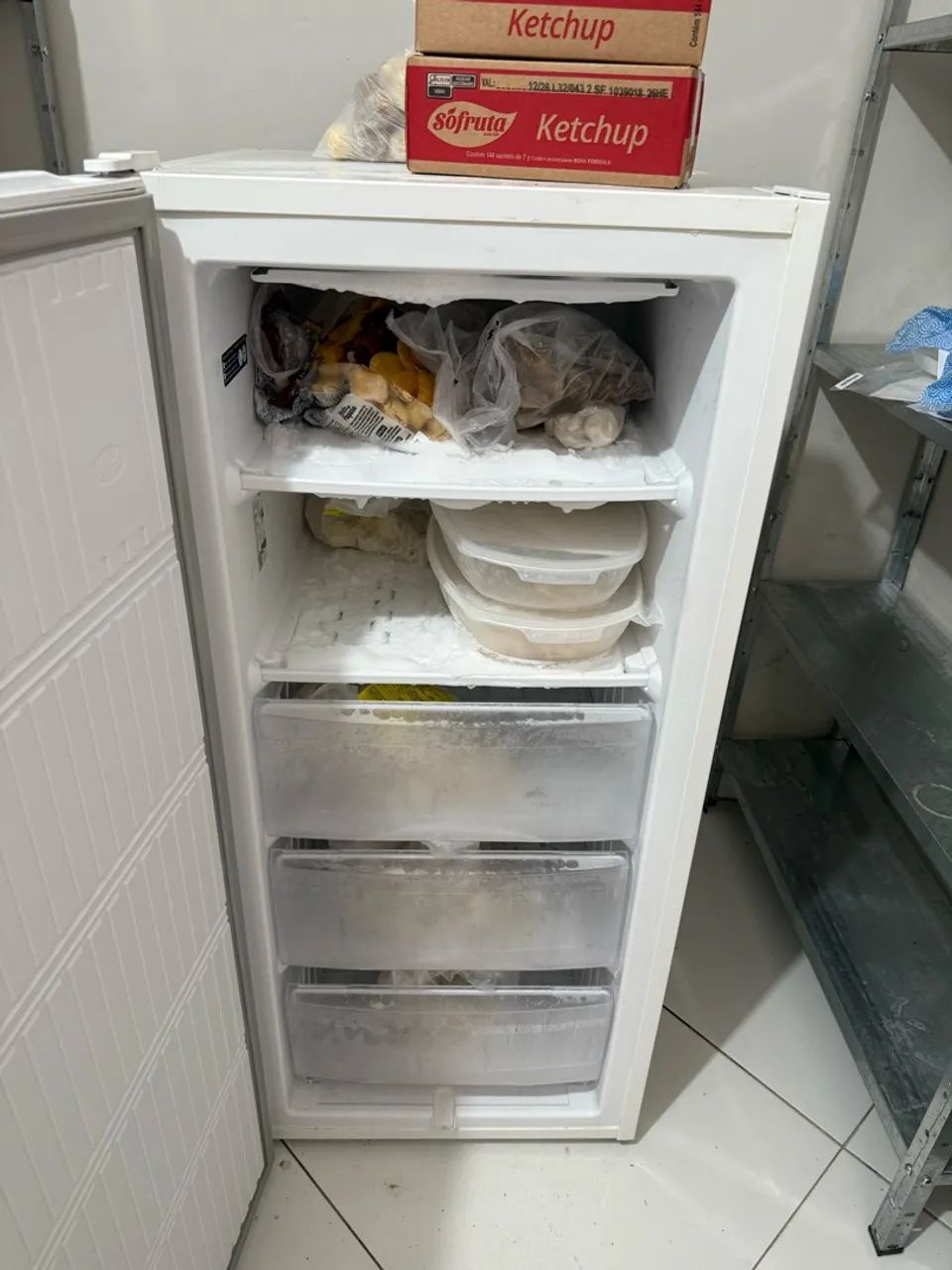 Freezer electrolux 