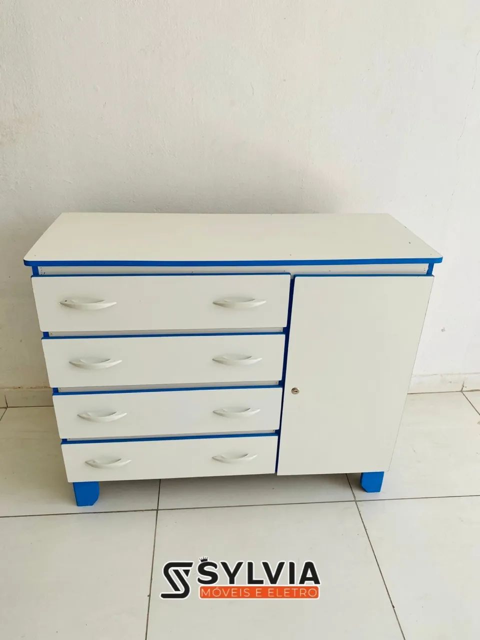 CÔMODA 4 GAVETAS COM SAPATEIRA  - Foto 5