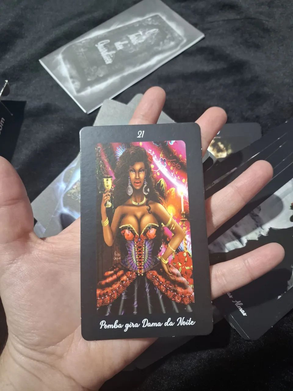 Baralho o tarot dos guardiões lotus cardes - Foto 5