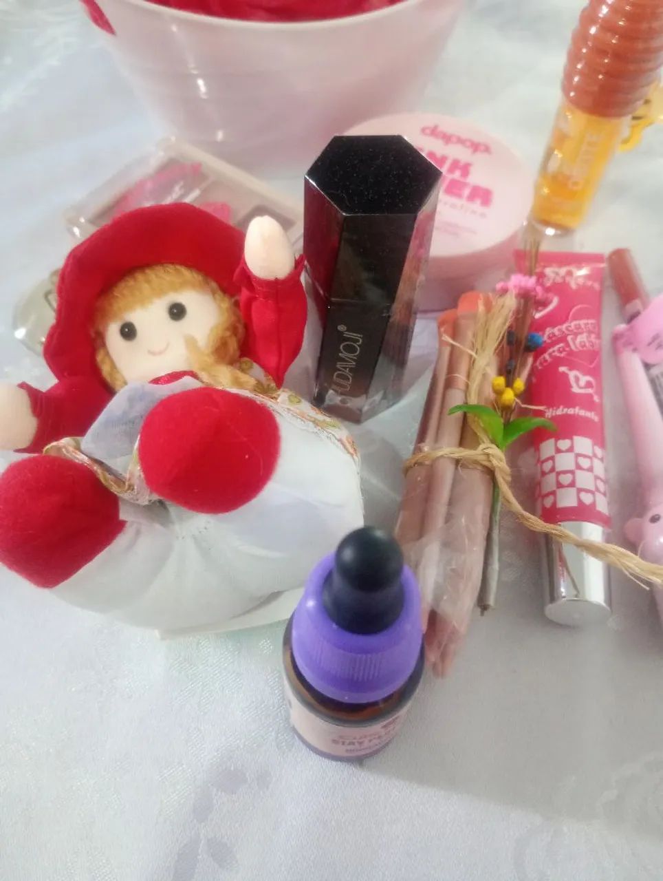 Kit maquiagens fofas estilo blogueira  - Foto 2