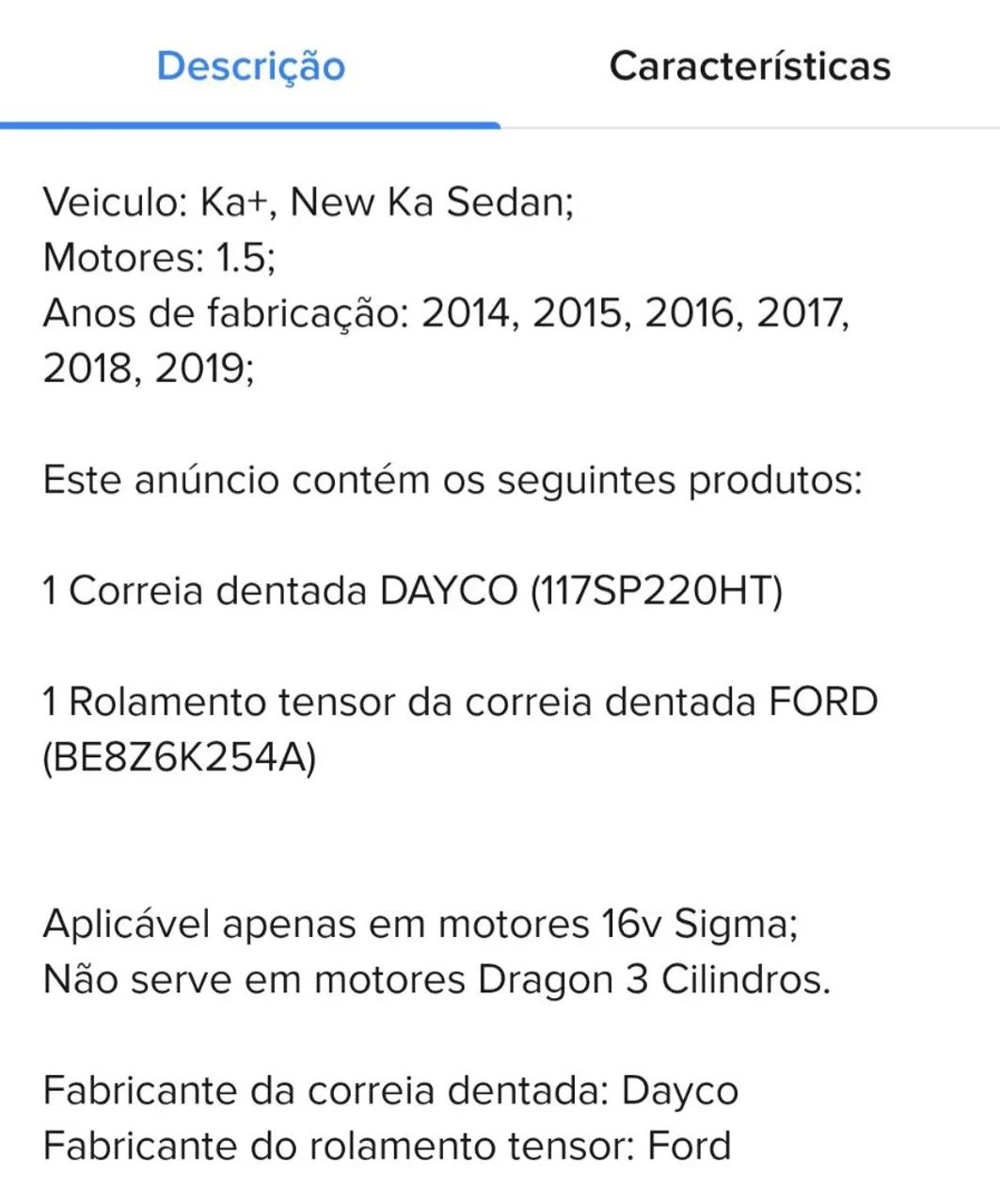 Kit Correia e tensor Ford - Foto 5