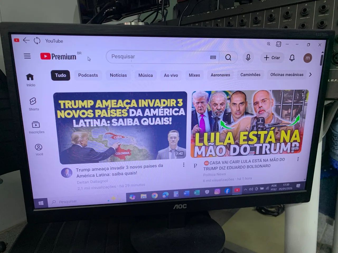 Vendo Monitor AOC 19 polegadas. - Foto 6