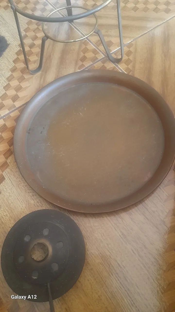 Rechaud de cobre Antigo 1.400 mi (usado) - Foto 3