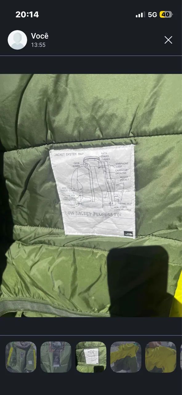 Jaqueta masculina ?the north face? - Foto 2