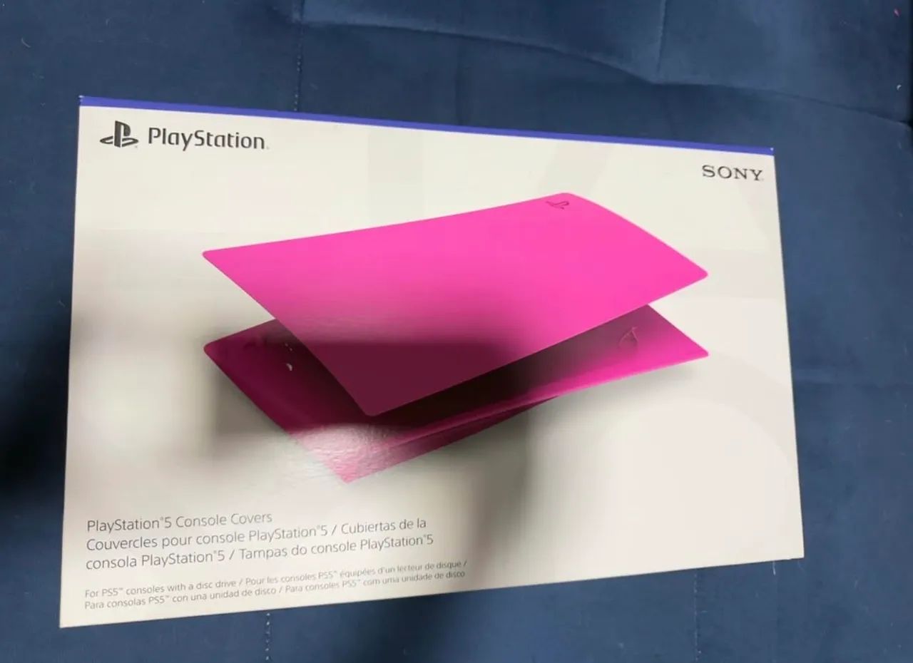Capa Rosa para PS5 - Foto 3