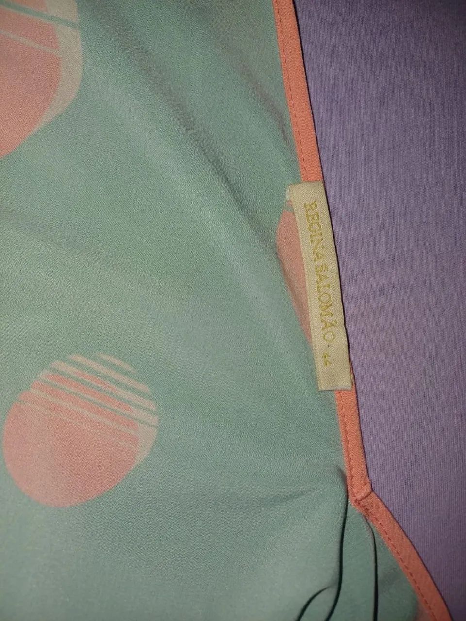 macacão regina salomão estampado tamanho 42 - Foto 3