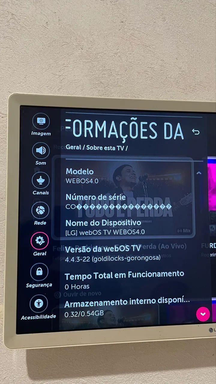TV SMART LG 32 - perfeito estado, funcionando - Foto 2