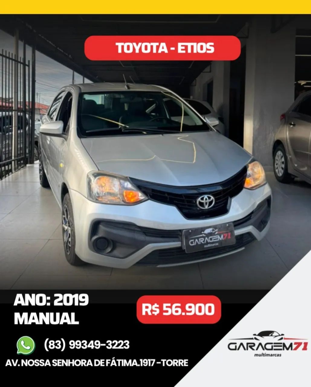 Toyota Etios 2019