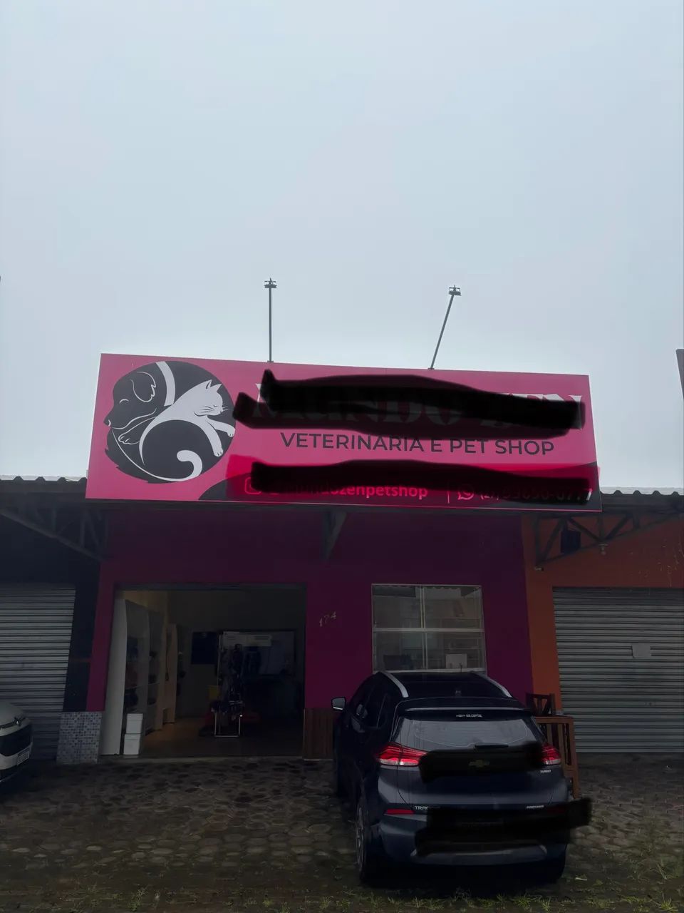 Vendo placa para loja