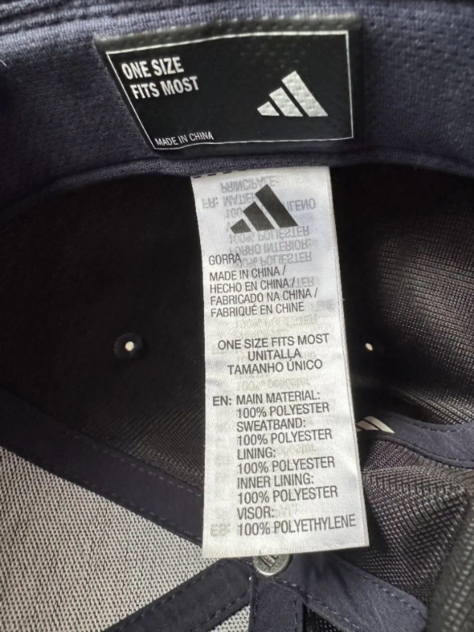 boné adidas running marinho - Foto 3