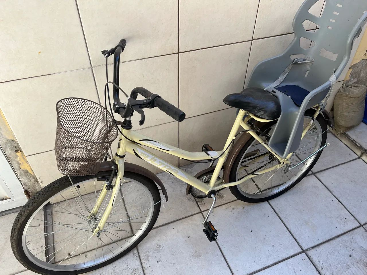 Vendo bicicleta com cadeira - Foto 3