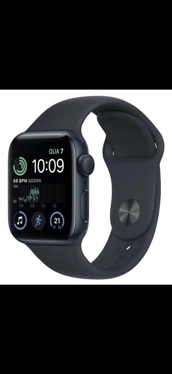 Apple Watch SE preto - 1 mês de uso
