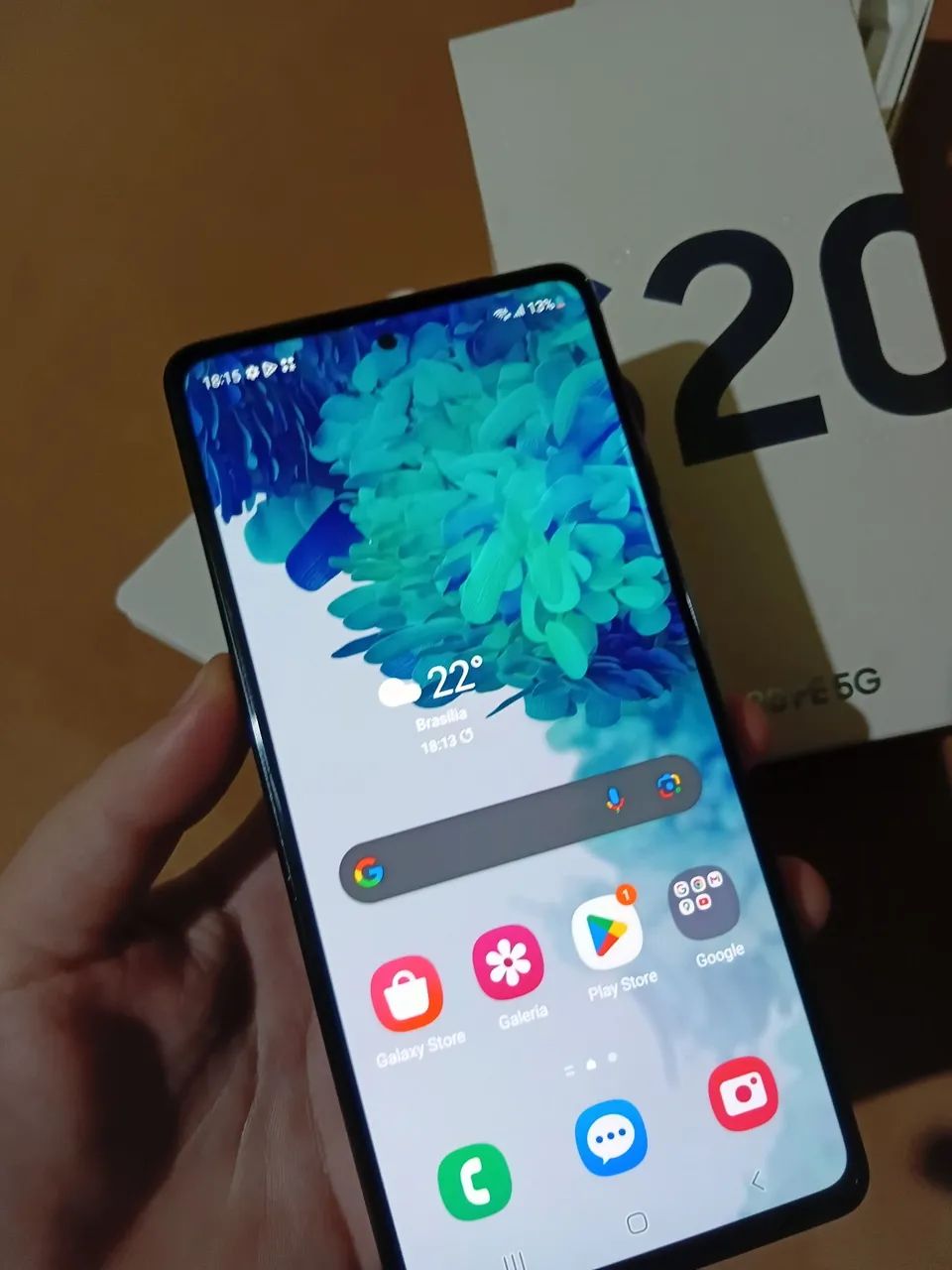 Celular Samsung galaxy S20 Fe 5g 128gb Azul