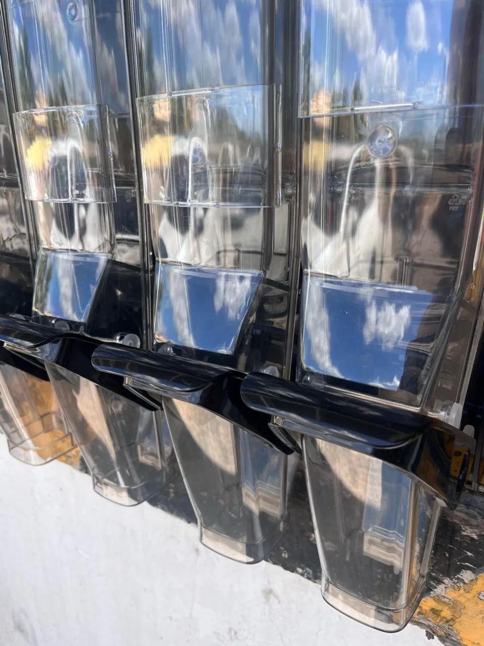 Dispenser Acrílico para Produtos a Granel - 5 Compartimentos