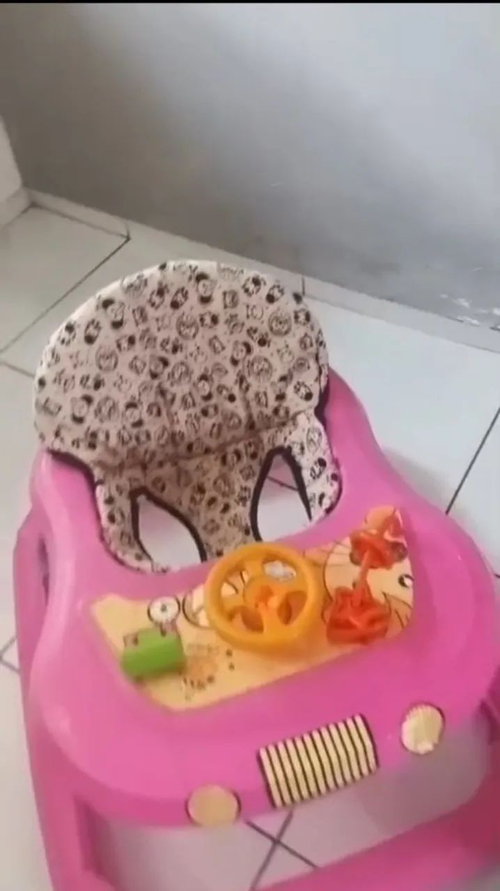 Andador Infantil Rosa - Foto 5