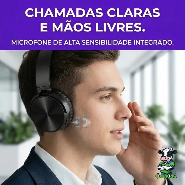 Fone Bluetooth Jb950 Sem Fio Super Bass Graves Potentes - Foto 5