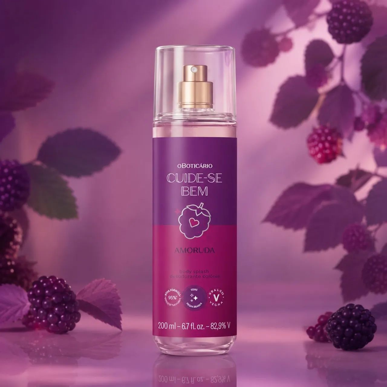 Body splash Cuide-se Bem Amoruda  - Foto 4