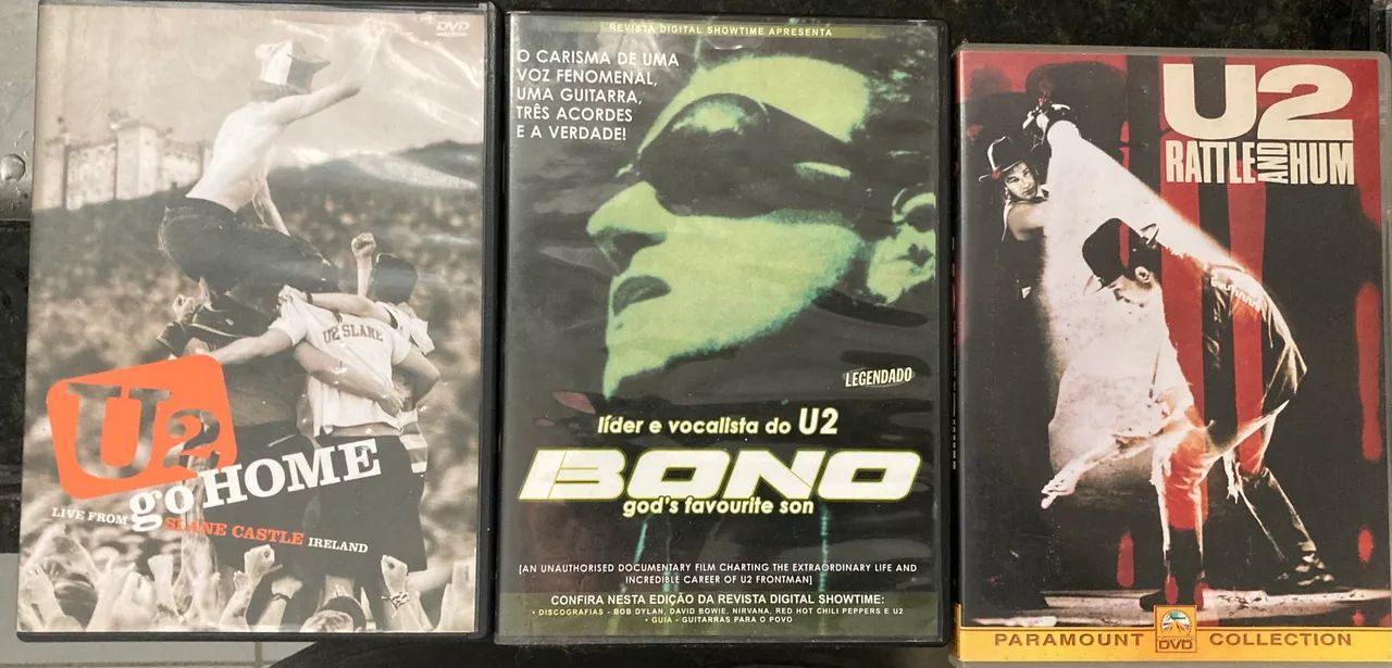 DVD?s e CD?s U2 e COLDPLAY