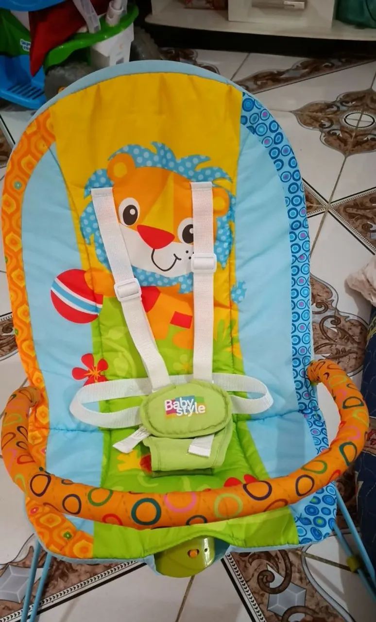 Cadeirinha de descanso vibra e toca  - Foto 2