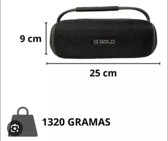 Caixa de Som GOLD