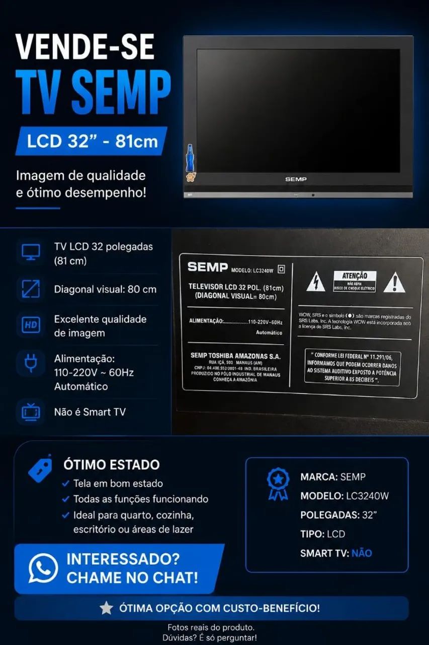 TV SEMP LC3240W
