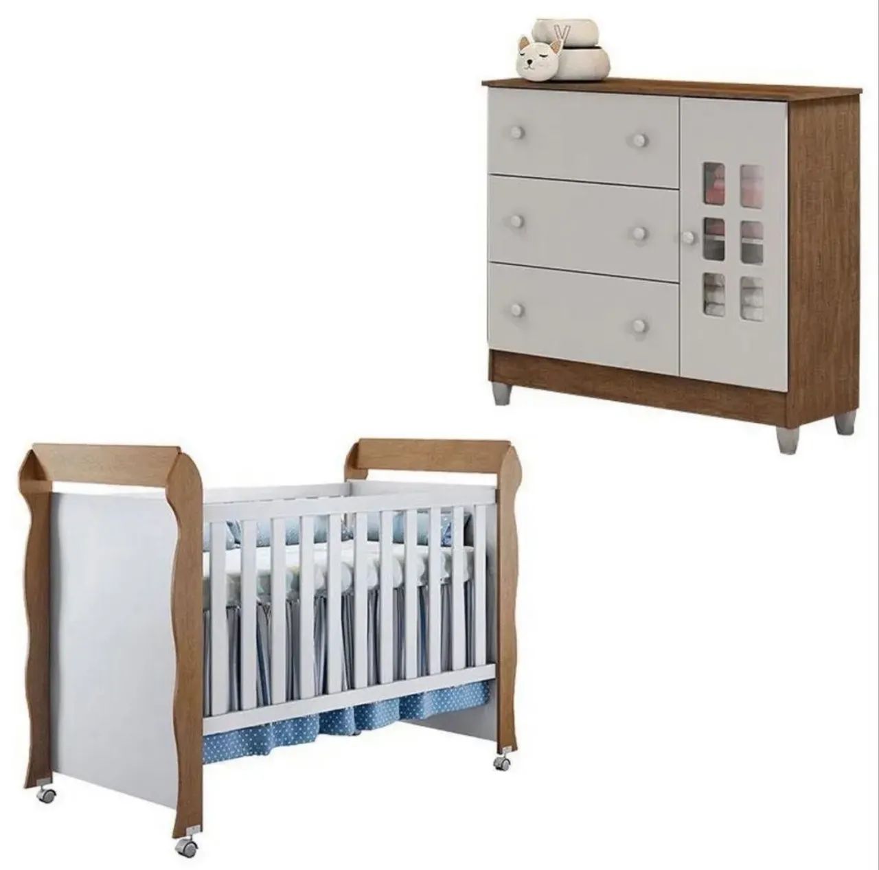 Cômoda e Berço Infantil  - Foto 4