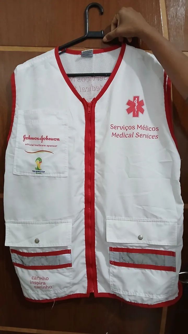 Colete médico copa do mundo 2014